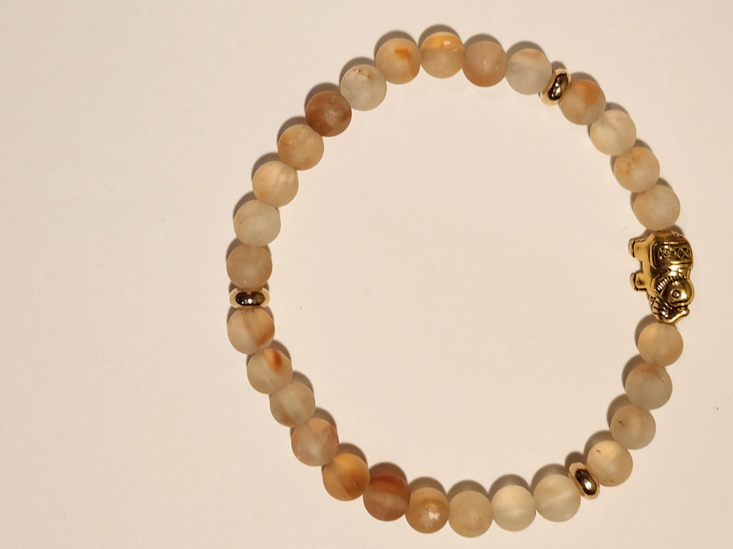 Citrine Elephant Bracelet
