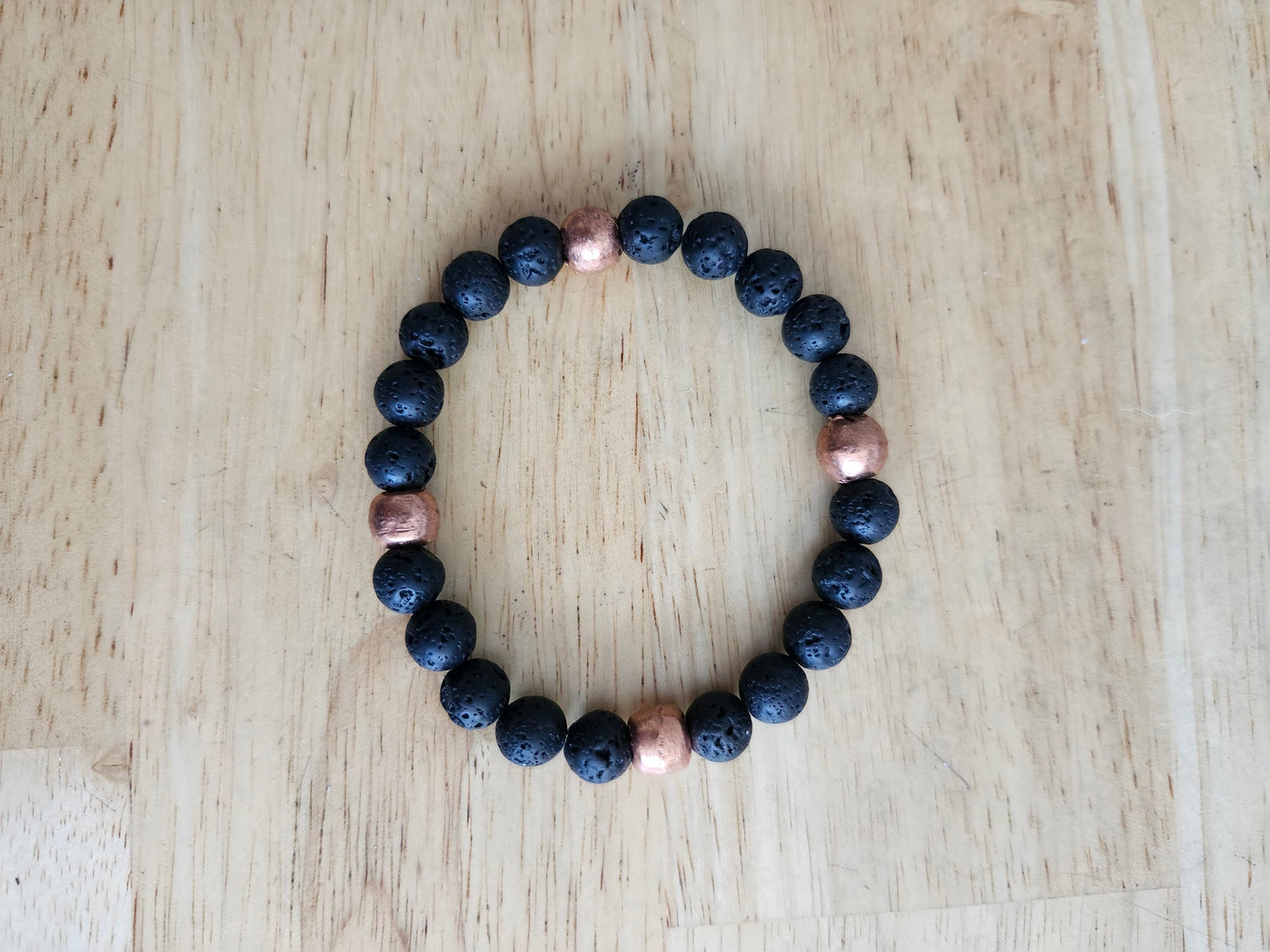 Lava Stone Copper 8mm