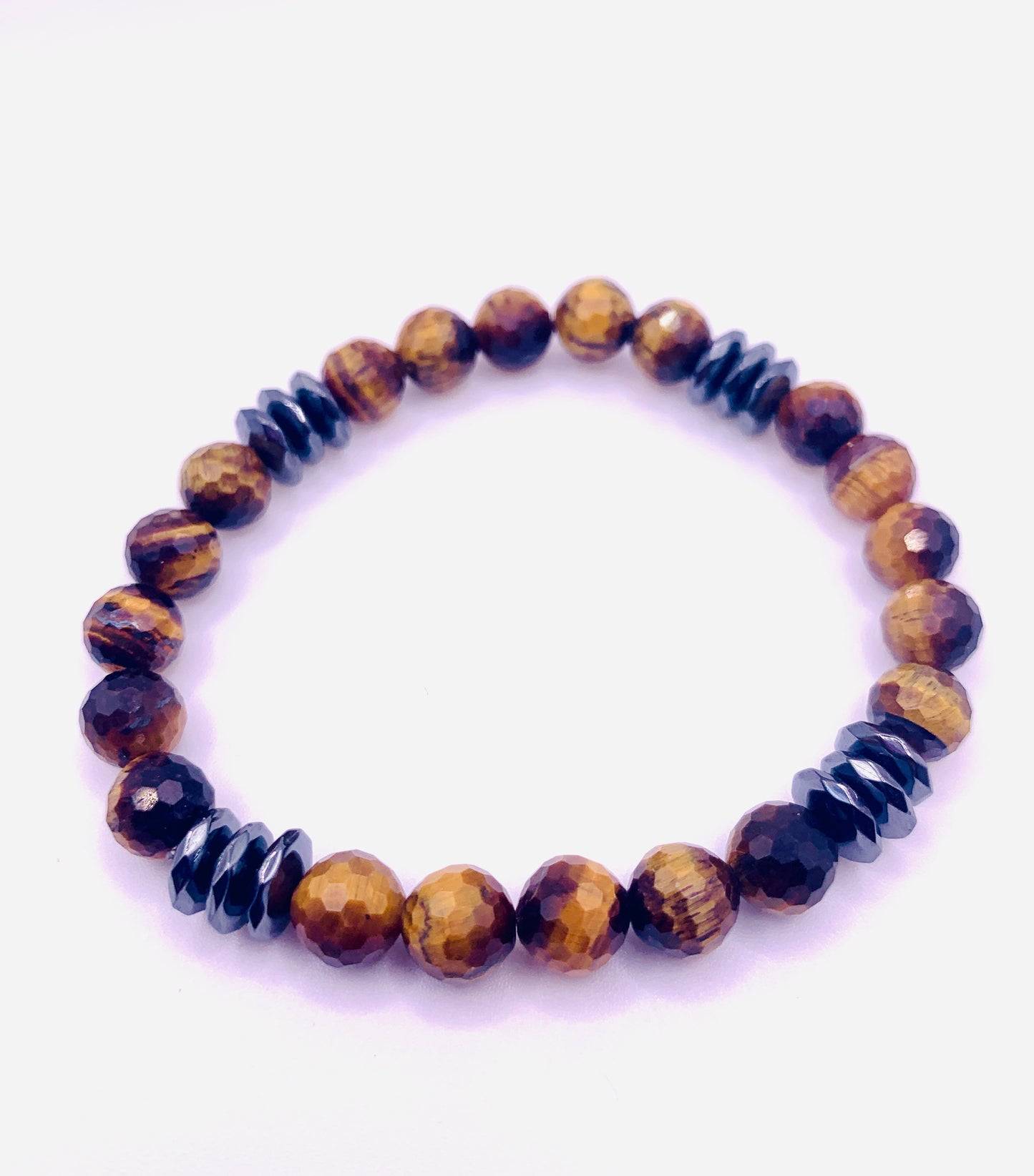 Tiger's Eye & Hematite Bracelet