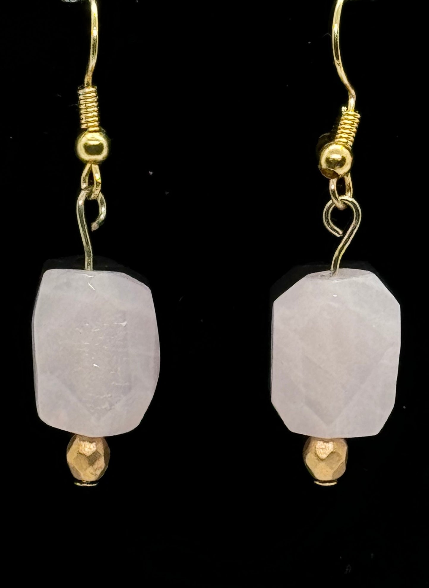 Rose Quartz Earrings